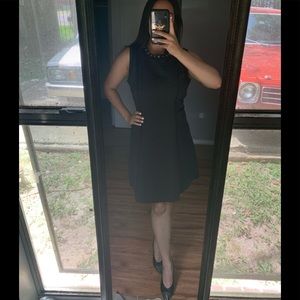 Michael Kors Charcoal Studded collar dress